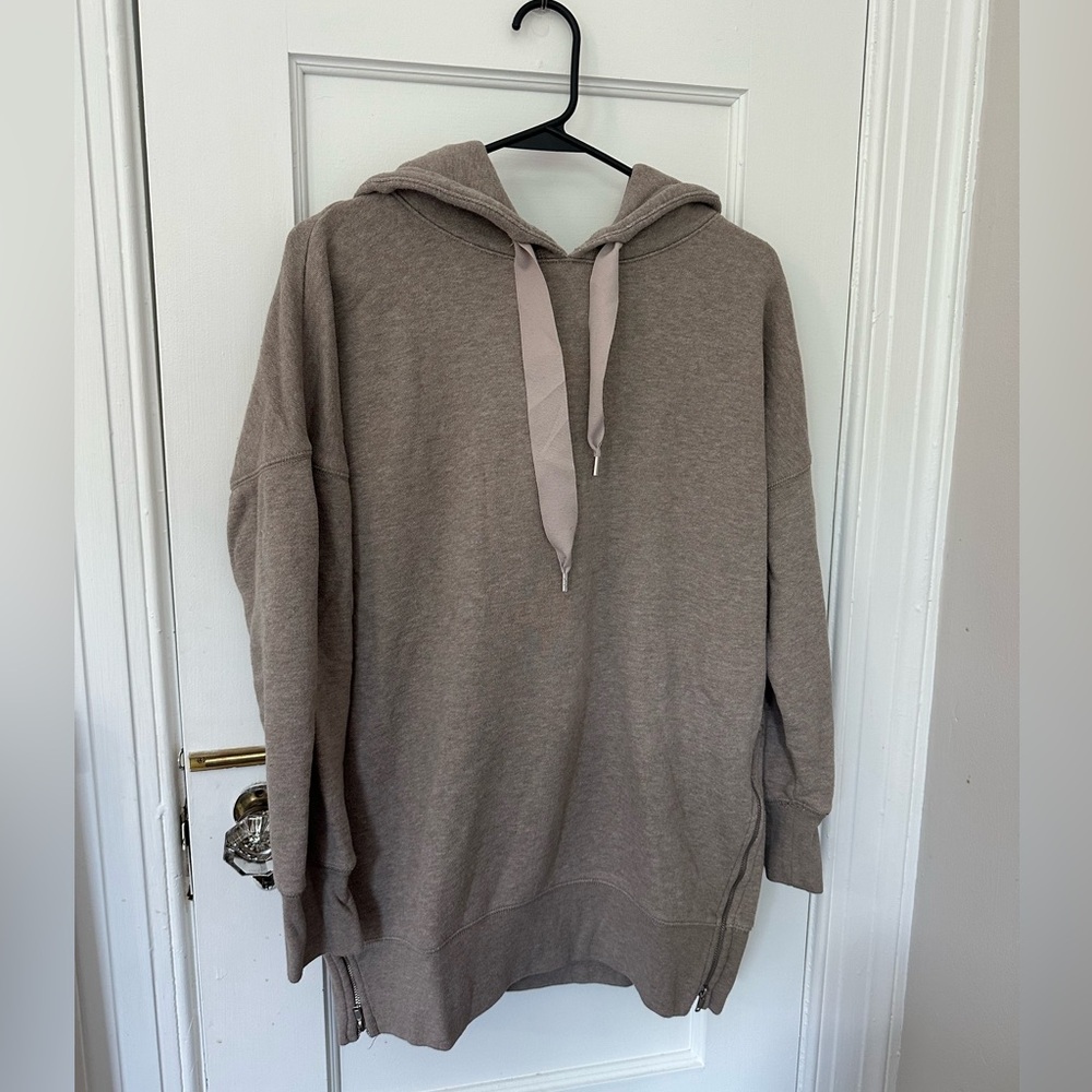 Aerie Taupe Women's Hoodie Sweater